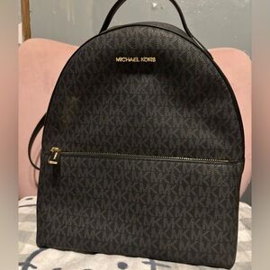 Michael Kors Sheila Medium Signature Logo Backpack